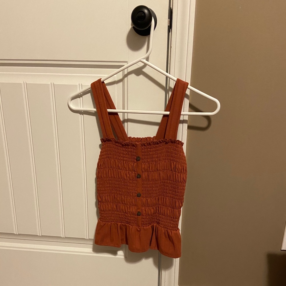 Arizona orange tank top size small